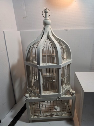 Vintage bird cage - vintage,