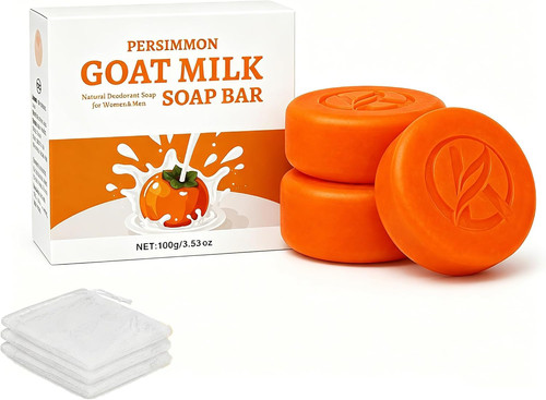 Pack persimmon soap bars for - 3-pack,