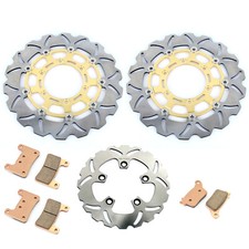 Front Rear Brake Discs Pads