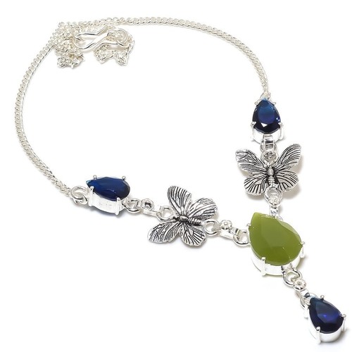 Natural green jade gemstone - natural,