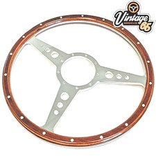 Wood Rim Steering Wheel