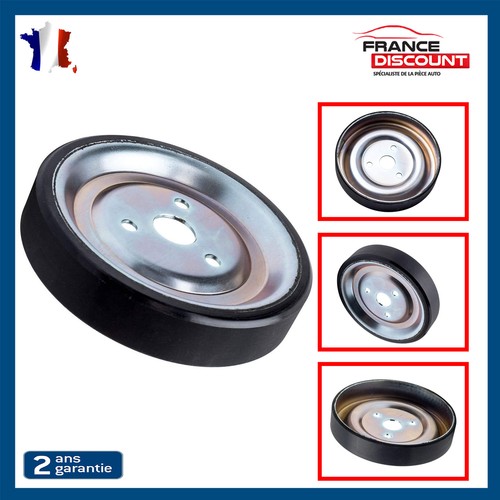Water pump pulley designed - designed, for