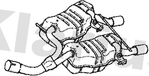 Klarius rn933e muffler - klarius, exhaust