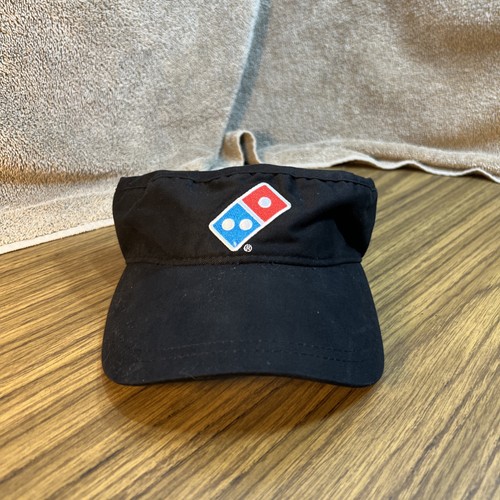 Domino pizza black visor - domino's,