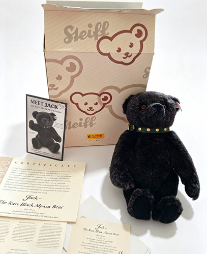 Steiff jack black alpaca - jack,