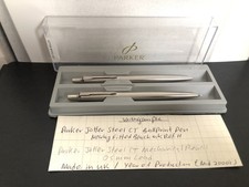 Parker Jotter Steel CT Pen &