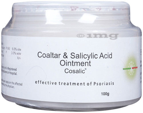 Cosalic ointment with coal tar - cosalic,
