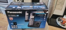Panasonic Home Office Phone KX-TGE822 Twin Digital Cordless Answering System