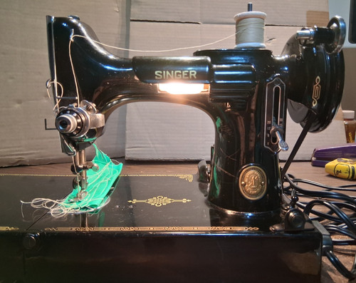 Vintage 1952 singer 221k - vintage,