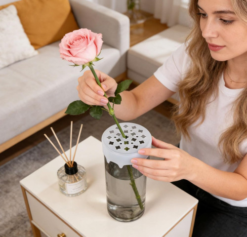 Stretch silicone flower - stretch,