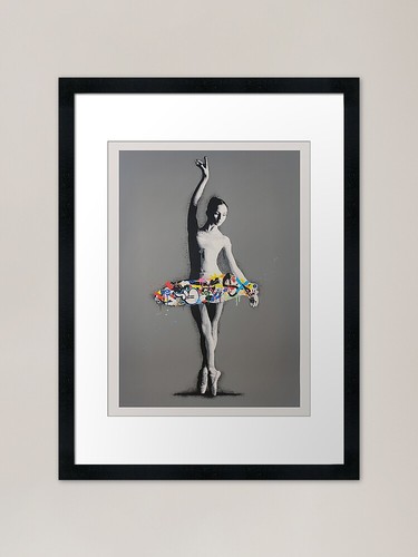 Graffiti ballerina martin - graffiti,