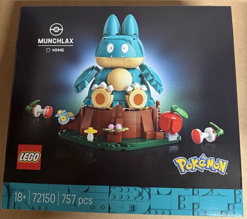 Lego pokémon munchlax - pokémon, 72150