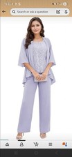 Womens 3 Piece Trouser Suit