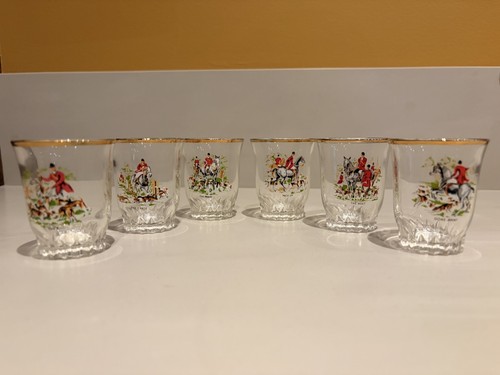 Vintage set french - 6x, hunting