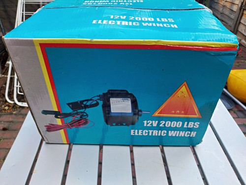 12v 2000 lbs electric winch - 2000,