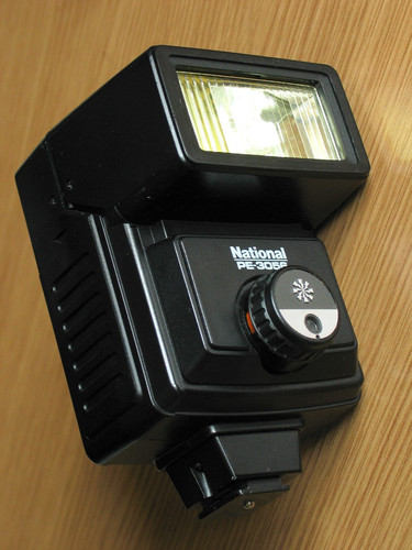 National 3056 flashgun a - pe-3056, w/a