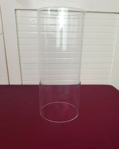 Glass open ended hollow candle - glass,