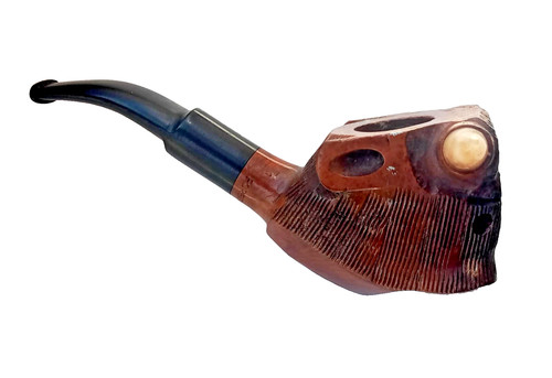 Vintage novelty briar pipe - novelty,