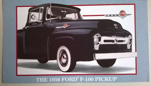 Ford 100 pickup - f-100, (1956)