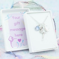 Gymnast Necklace, Personalised