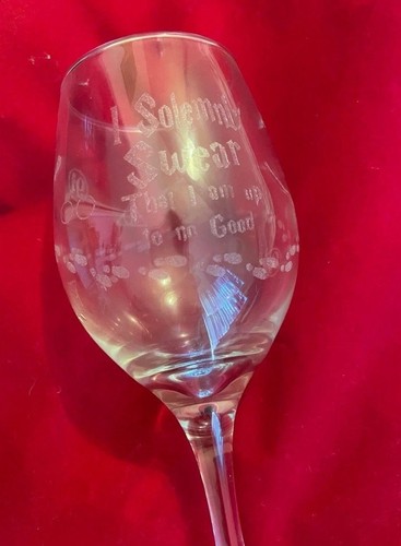 Harry potter wine glass - harry,