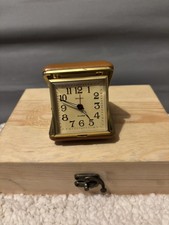 Envoy Travel Alarm Clock Tan