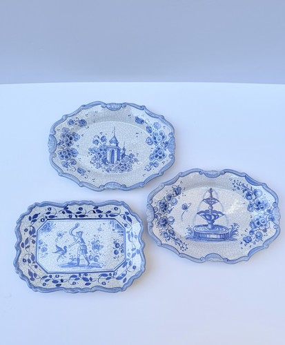 Spanish blue white hand - white,