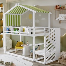 Bunk bed with storage for - bed,