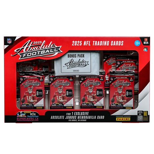 New 2025 panini absolute nfl - new,