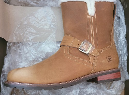 New box carmel tan ariat - box,