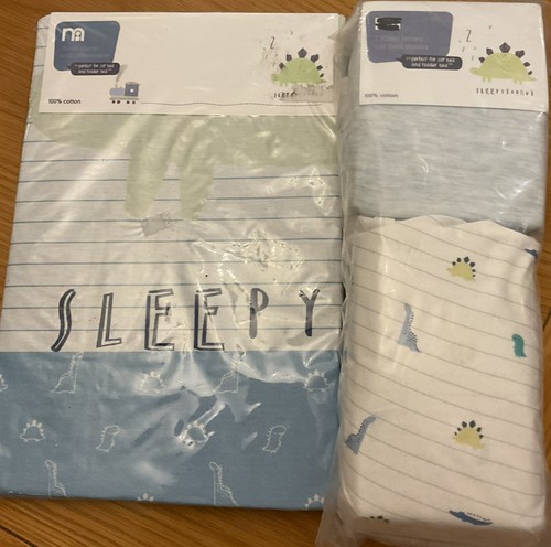 Mothercare sleepysaurus duvet - sleepysaurus,