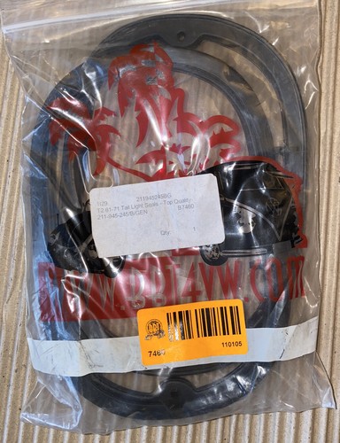 Early bay rear - early, seals