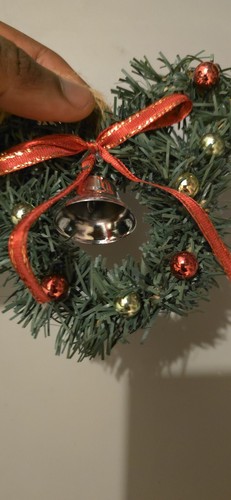 Small christmas heart shaped - small,