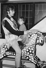 John Lennon and his son Julian