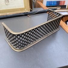 Antique Victorian Small Cast Iron Bronze Brass Fire Fender Fire Kerb