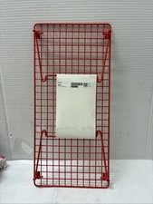 New IKEA GREJIG Red Shoe Rack