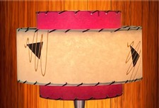 Mid Century Modern Lamp Shade