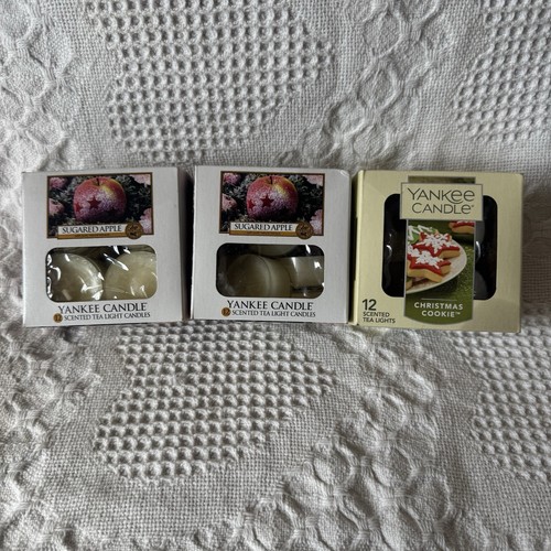 Yankee candle tea lights - yankee, lot