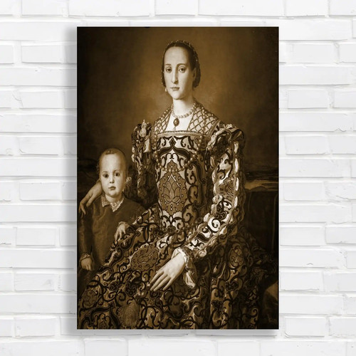 Ornate renaissance portrait - renaissance,