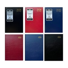 Diary 2026 A5 A4 Day to Page Week To View Full Year Planner Hardback Desk Diary