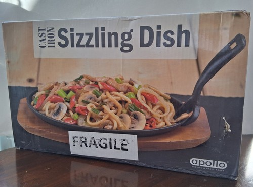 Large steak sizzling plate - large,