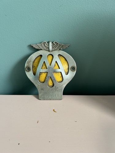Vintage car badge - car,