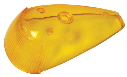 Front indicator lens - lens, amber