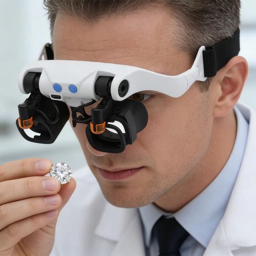 High power magnifying - magnifying, headband