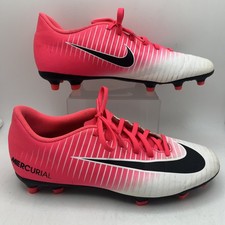 Nike Mercurial Vortex III FG- Football Boots - Race Pink/Black/White- UK 6 used