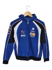 Yamaha Racing Zip Hoodie Blue