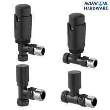 Black Radiator Valves