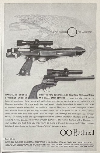 1963 bushnell co - 1963, ad.(xg14)~bushnell
