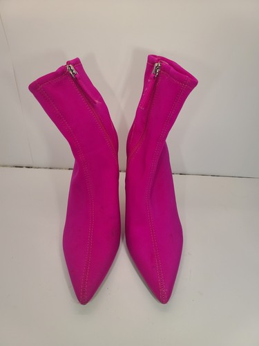 Zara hot pink - boots, 4in