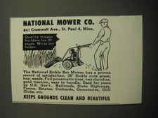 1949 National Sickle Bar Mower